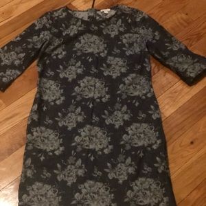 Gap denim floral dress